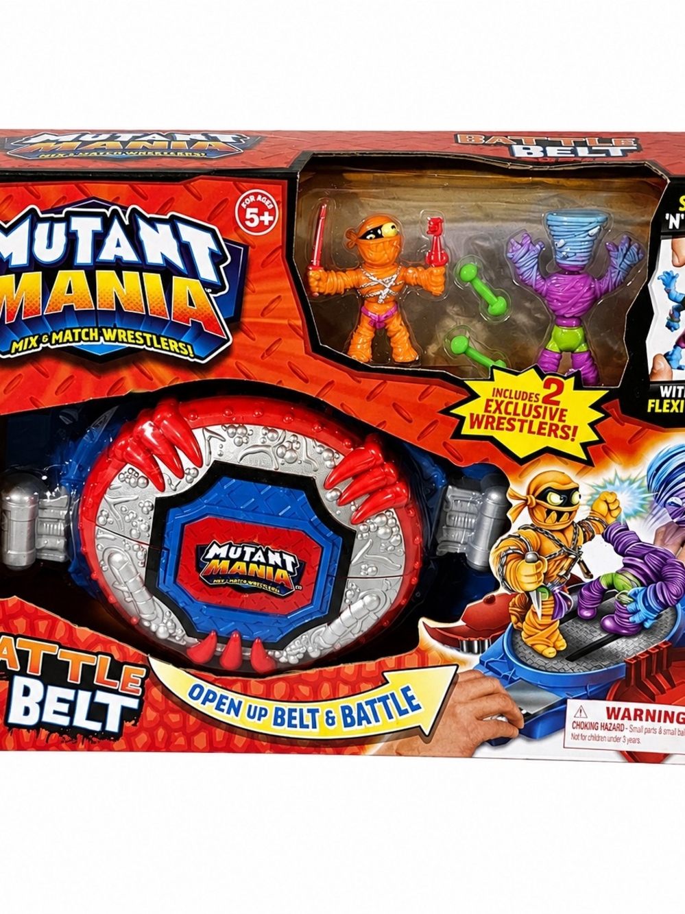 Mutant Mania Battle Belt‎ Playset NIB Moose Toys 2013 Rare